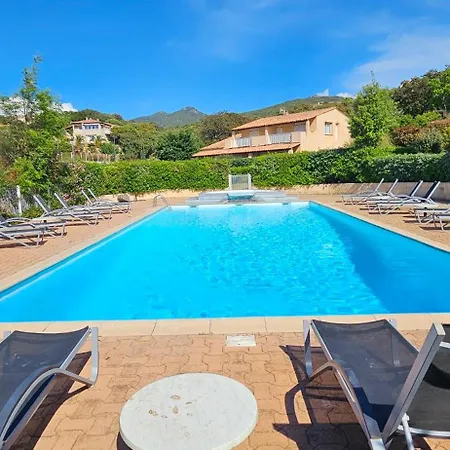 T3 Dolce & A3 Avec Piscine Et Vue Montagnes Propriano (Corsica)